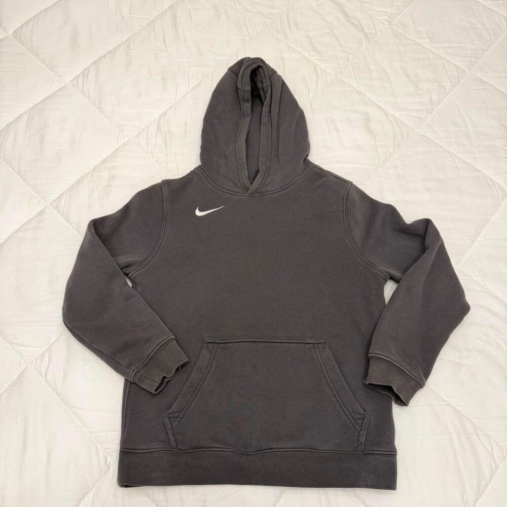 nike dark grey hoodie